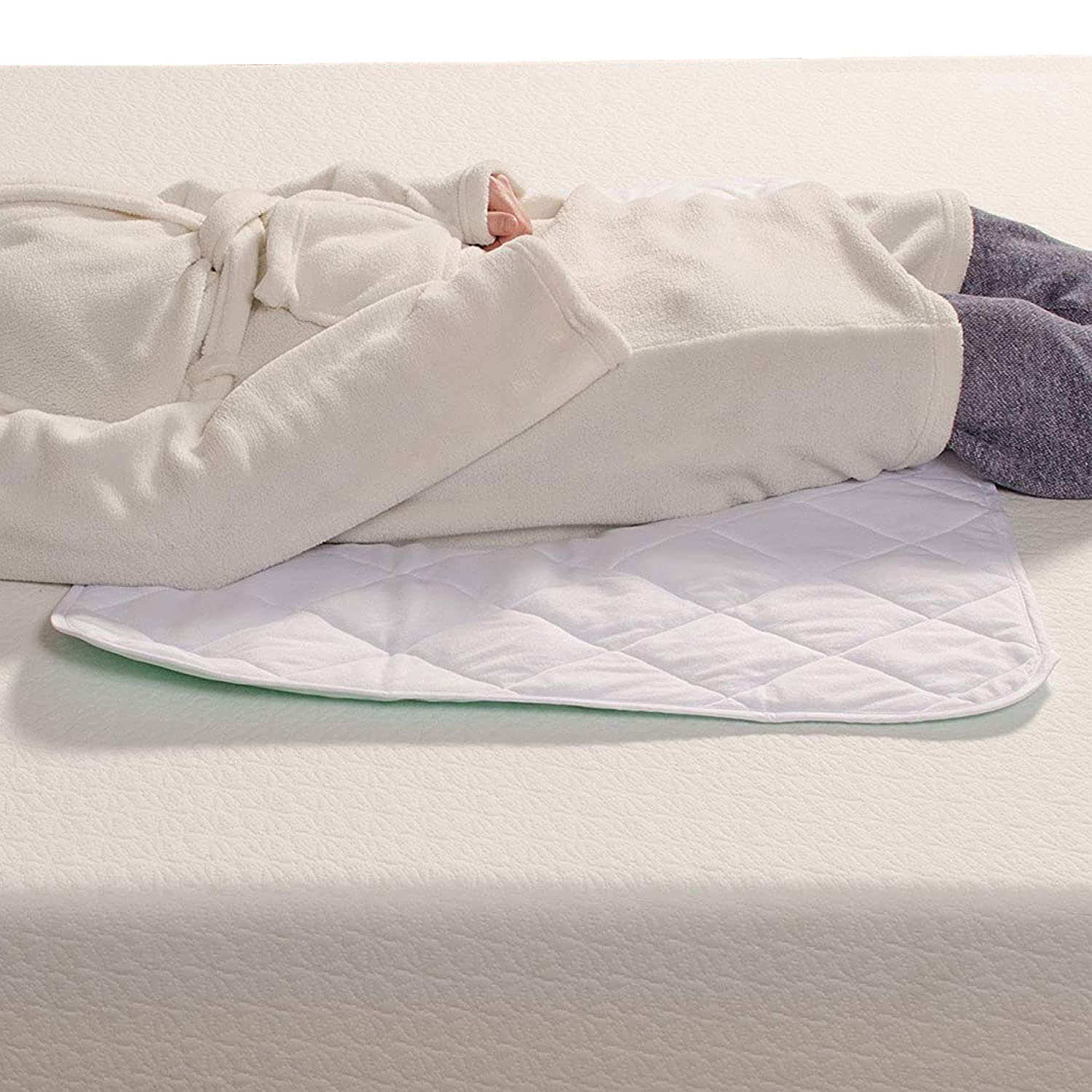 DMI Waterproof Sheet to be Used as a Bed Pad,Bed Liner,Mattress Protector,Pee Pad,FSA and HSA Eligible,Furniture Cover with Quilted Slide Sheet and 3 Layers of Protection,Without Straps,30 x 36 - Image 6